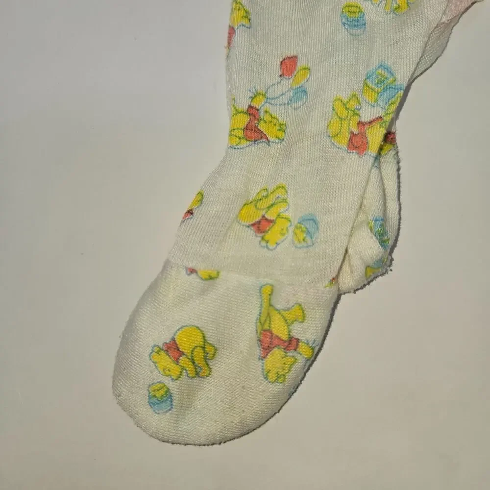 Winnie The Pooh Infant Baby Pajamas Sleepsuit SearsPooh Bear Honey Pot 14-18 lb - Picture 4 of 16